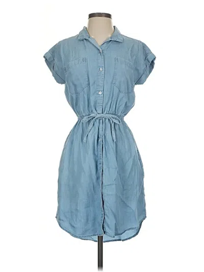 Pre-owned Japna Casual Dress In Blue