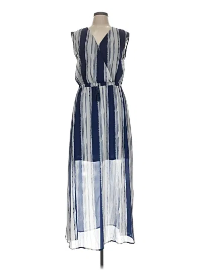 Pre-owned Japna Casual Dress In Blue