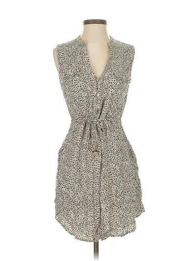 Pre-owned Japna Casual Dress In Brown