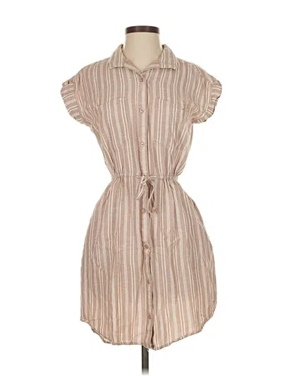 Pre-owned Japna Casual Dress In Brown