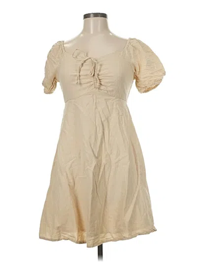 Pre-owned Japna Casual Dress In Brown