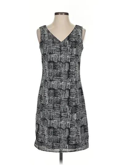 Pre-owned Japna Casual Dress In Gray