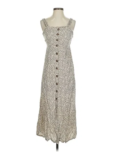 Pre-owned Japna Casual Dress In Gray