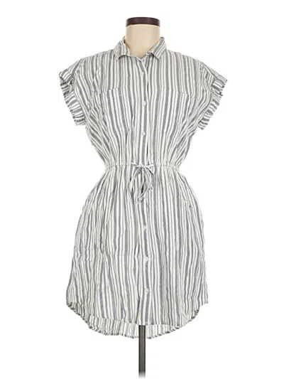 Pre-owned Japna Casual Dress In Gray