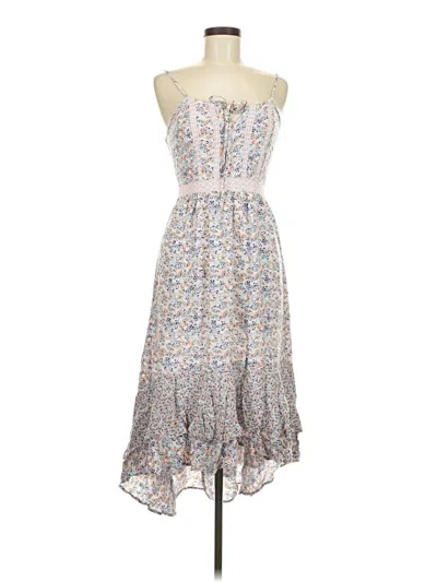 Pre-owned Japna Casual Dress In Gray