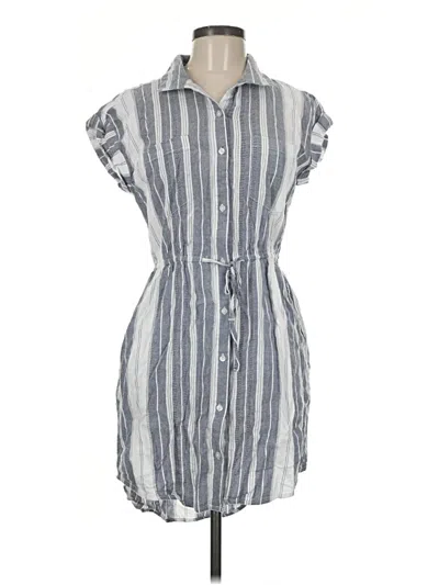 Pre-owned Japna Casual Dress In Gray