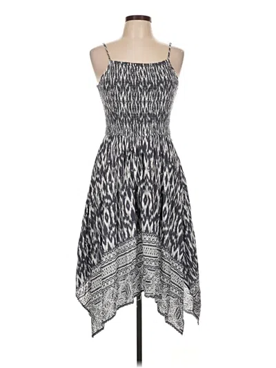 Pre-owned Japna Casual Dress In Gray