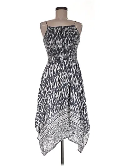 Pre-owned Japna Casual Dress In Gray