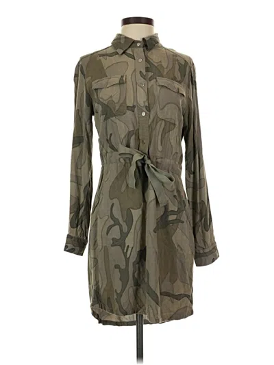 Pre-owned Japna Casual Dress In Green