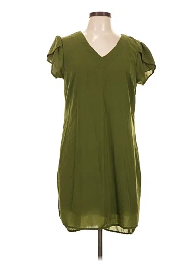 Pre-owned Japna Casual Dress In Green