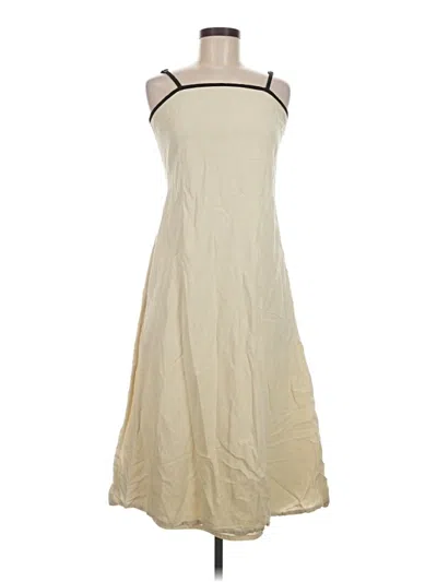 Pre-owned Japna Casual Dress In Ivory