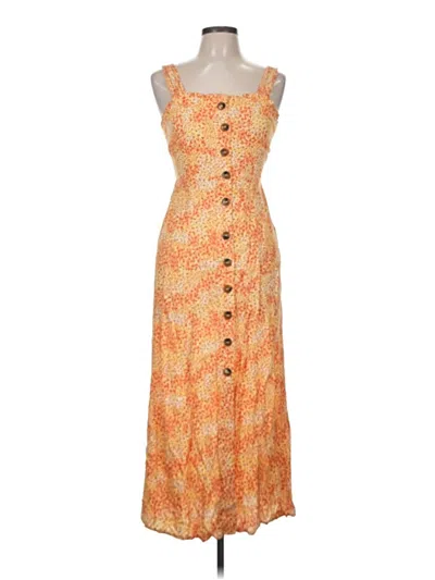 Pre-owned Japna Casual Dress In Orange