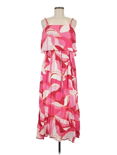 Pre-owned Japna Casual Dress In Pink