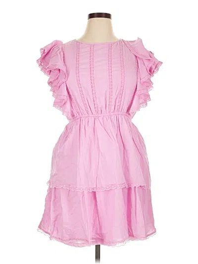 Pre-owned Japna Casual Dress In Pink