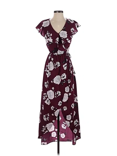 Pre-owned Japna Casual Dress In Purple