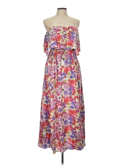 Pre-owned Japna Casual Dress In Purple