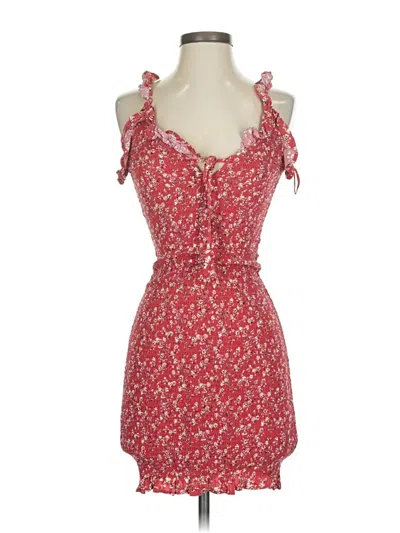 Pre-owned Japna Casual Dress In Red