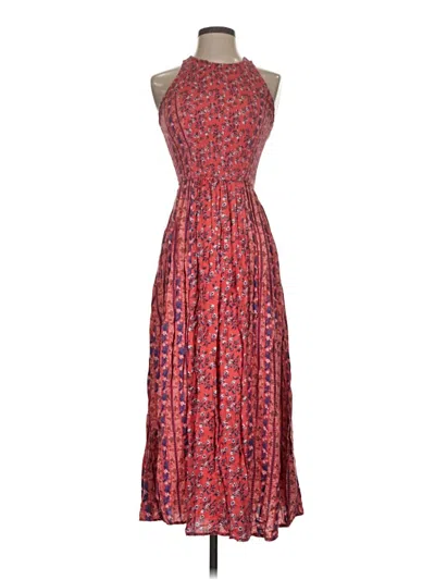 Pre-owned Japna Casual Dress In Red