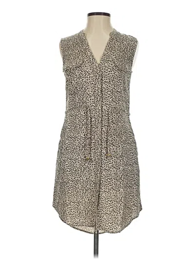 Pre-owned Japna Casual Dress In Tan