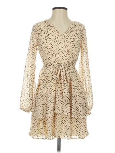 Pre-owned Japna Casual Dress In White