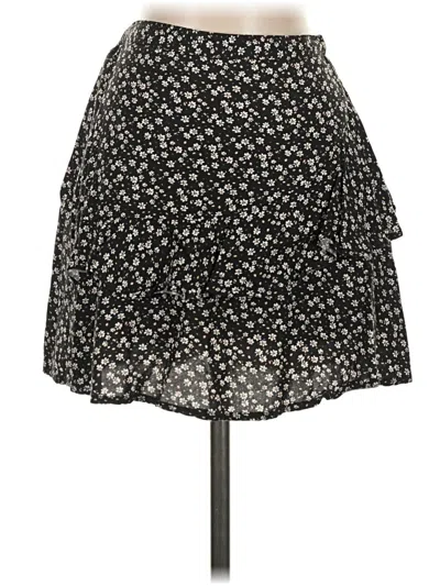 Pre-owned Japna Casual Skirt In Black