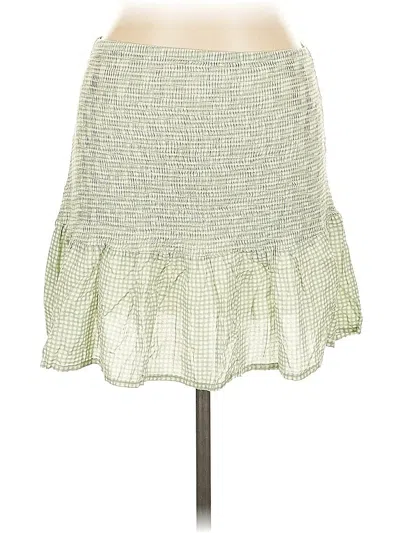 Pre-owned Japna Casual Skirt In Green