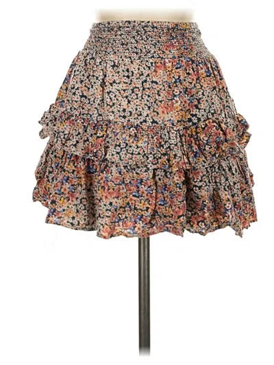 Pre-owned Japna Casual Skirt In Orange