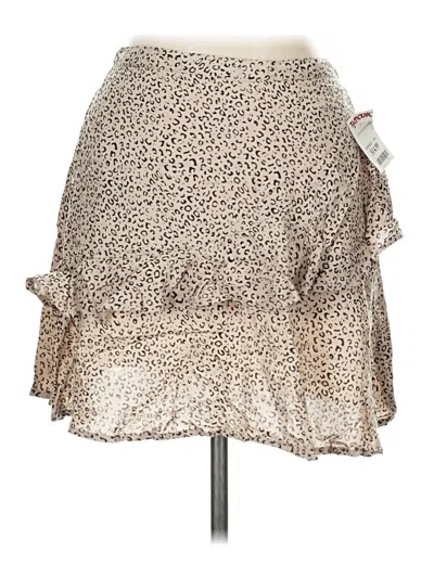 Pre-owned Japna Casual Skirt In Tan