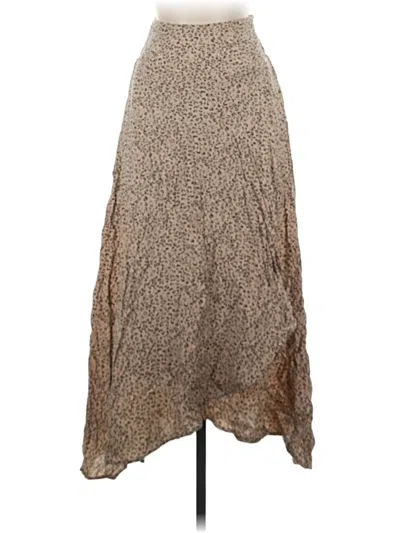 Pre-owned Japna Casual Skirt In Tan