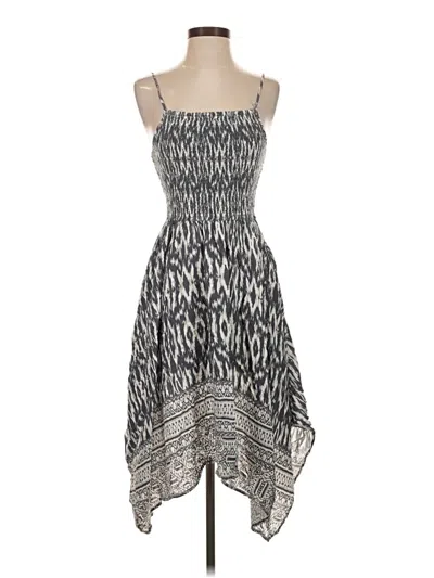 Pre-owned Japna Cocktail Dress In Gray