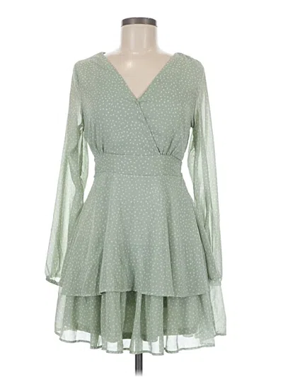 Pre-owned Japna Cocktail Dress In Green