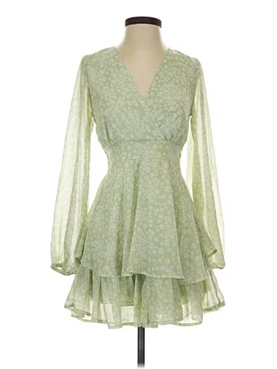 Pre-owned Japna Cocktail Dress In Green