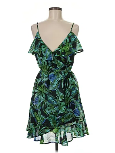Pre-owned Japna Cocktail Dress In Green