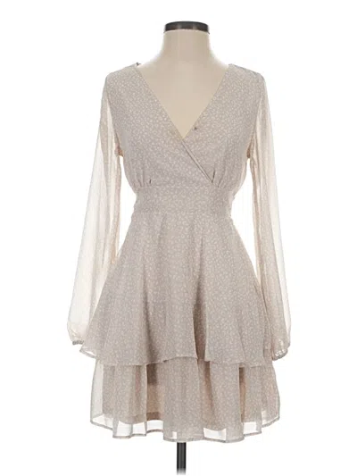 Pre-owned Japna Cocktail Dress In Ivory