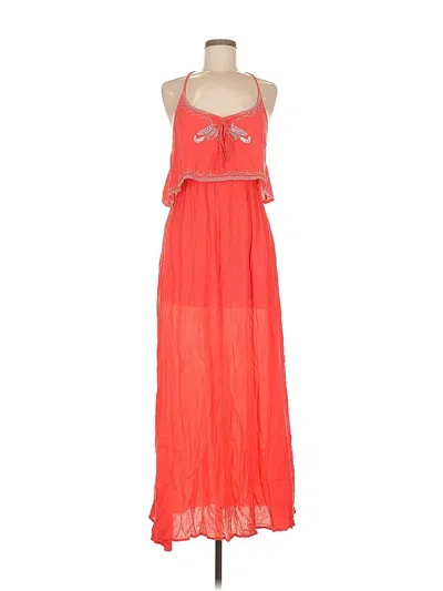 Pre-owned Japna Cocktail Dress In Orange