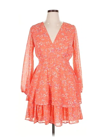 Pre-owned Japna Cocktail Dress In Orange