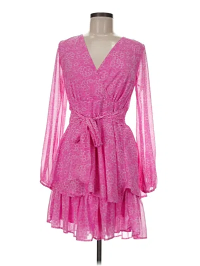 Pre-owned Japna Cocktail Dress In Pink