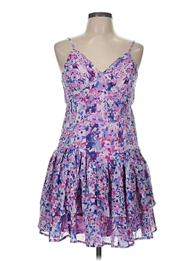 Pre-owned Japna Cocktail Dress In Purple