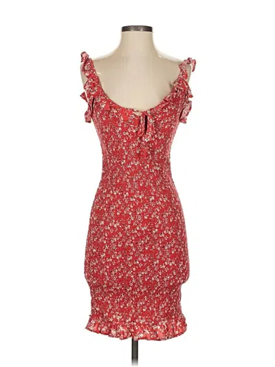 Pre-owned Japna Cocktail Dress In Red