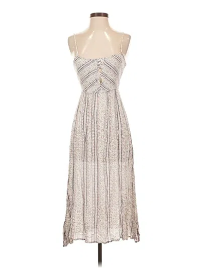 Pre-owned Japna Cocktail Dress In Silver
