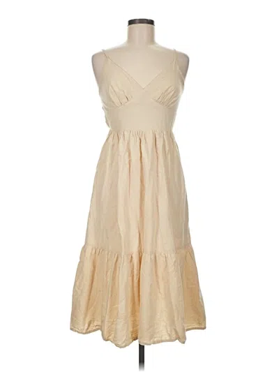Pre-owned Japna Cocktail Dress In Tan