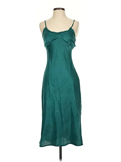 Pre-owned Japna Cocktail Dress In Teal