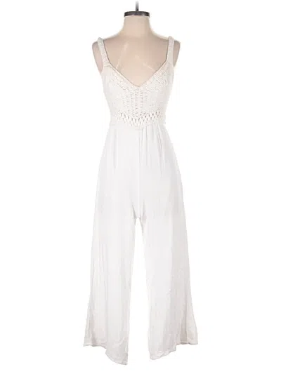 Pre-owned Japna Cocktail Dress In White