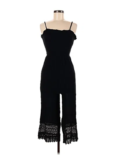Pre-owned Japna Jumpsuit In Black