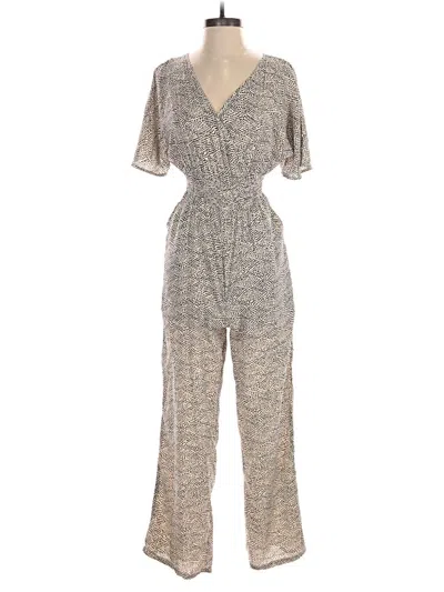 Pre-owned Japna Jumpsuit In Black