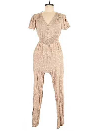 Pre-owned Japna Jumpsuit In Gold
