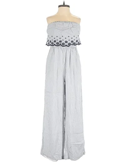Pre-owned Japna Jumpsuit In Gray