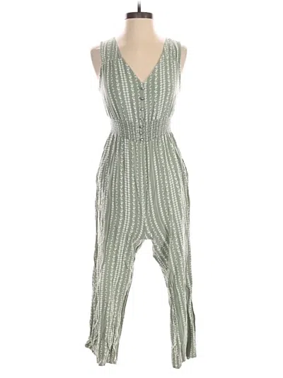 Pre-owned Japna Jumpsuit In Green