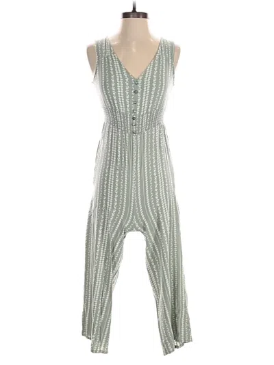 Pre-owned Japna Jumpsuit In Green