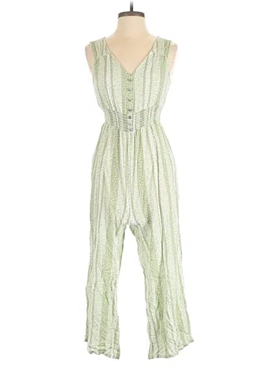 Pre-owned Japna Jumpsuit In Green